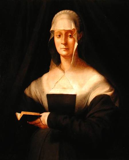 Portrait of Maria Salviati de Pontormo,Jacopo Carucci da