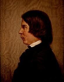 Portrait of Robert Schumann de Portraitmaler (19.Jh.)