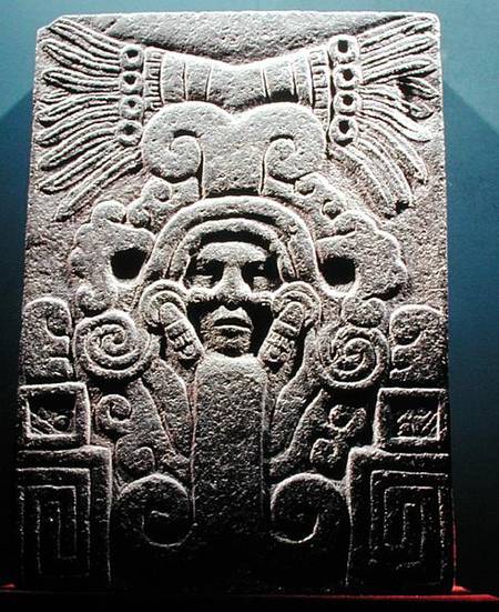 The Birth of Topiltzin (late 10th century) de Pre-Columbian