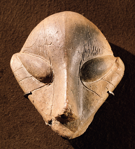 Stylised head, from Predionica, Late Vinca Culture de Prehistoric