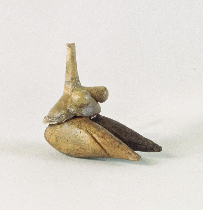 Figurine of a nude woman, known as the 'Venus of Sarab', from Tappeh Sarab, Iran de Prehistoric