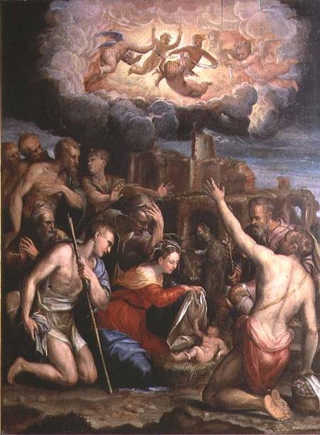 Adoration of the Shepherds de Prospero Fontana