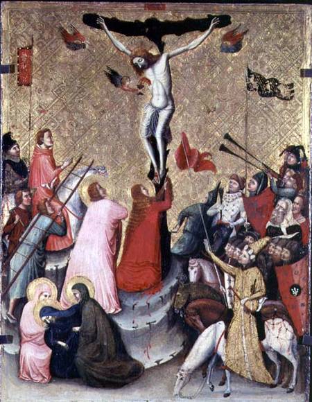 Crucifixion (panel) de Pseudo Jacopino  di Francesco
