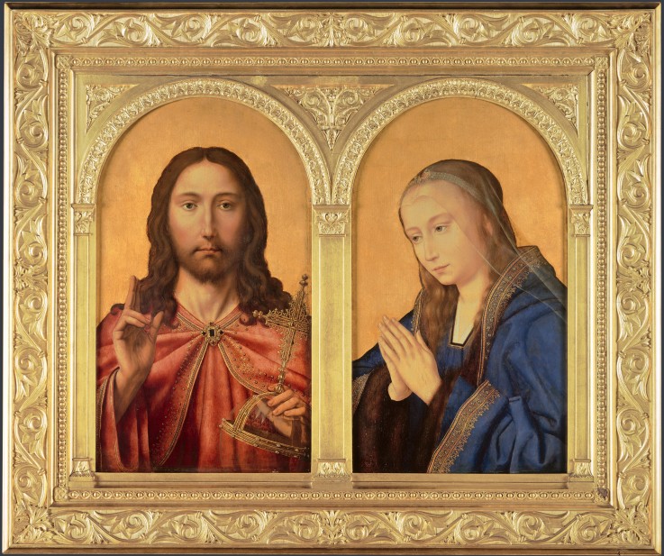 Diptych: Christ and the Virgin de Quentin Massys