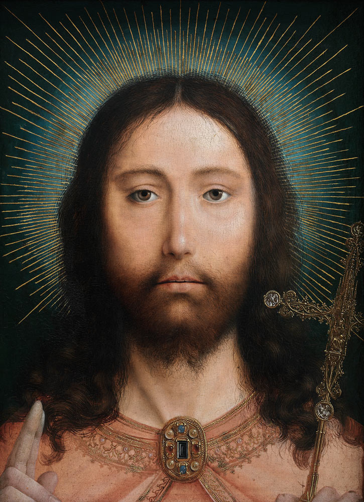 Cristo Salvator Mundi de Quentin Massys or Metsys