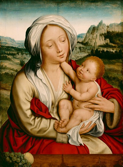 Madonna and Child de Quentin Massys or Metsys