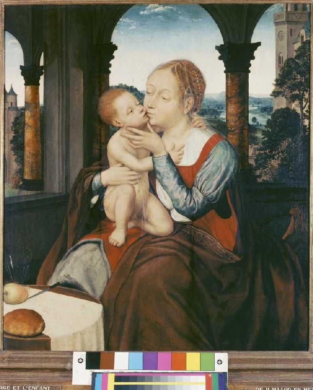 Maria with the child de Quinten Massys
