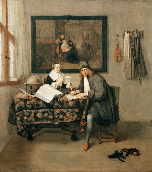 The Studious Life de Quiringh Gerritsz. van Brekelenkam