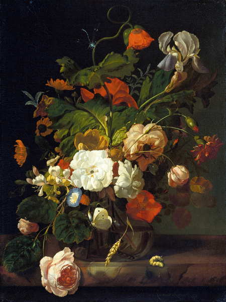 Still Life with Bouquet of Flowers de Rachel Ruysch