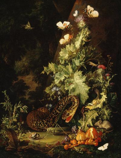 Still Life with a Snake