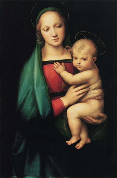 Madonna with child (Mandonna del Granduca) de Raffaello Sanzio