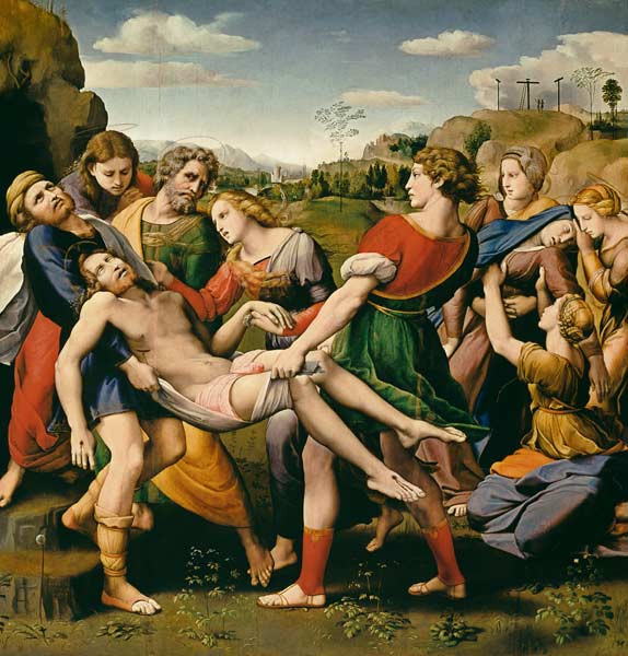 Burial Christi. de Raffaello Sanzio