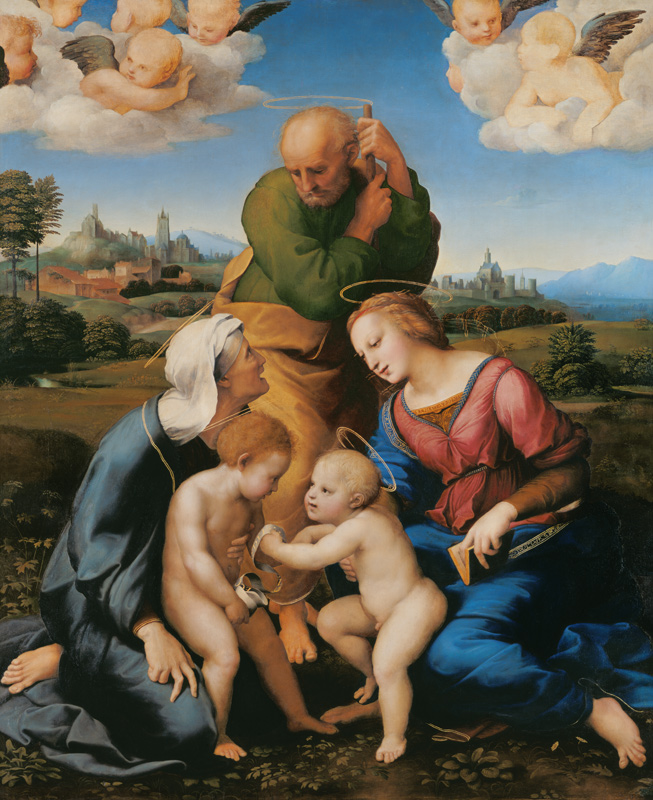 Canigiani Holy Family de Raffaello Sanzio