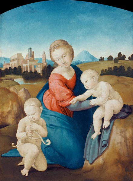 Raphael, Madonna Esterházy de Raffaello Sanzio