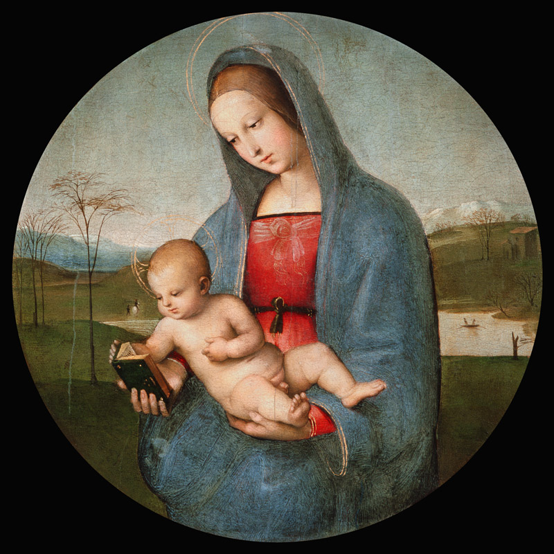 Maria mit dem Kind de Raffaello Sanzio
