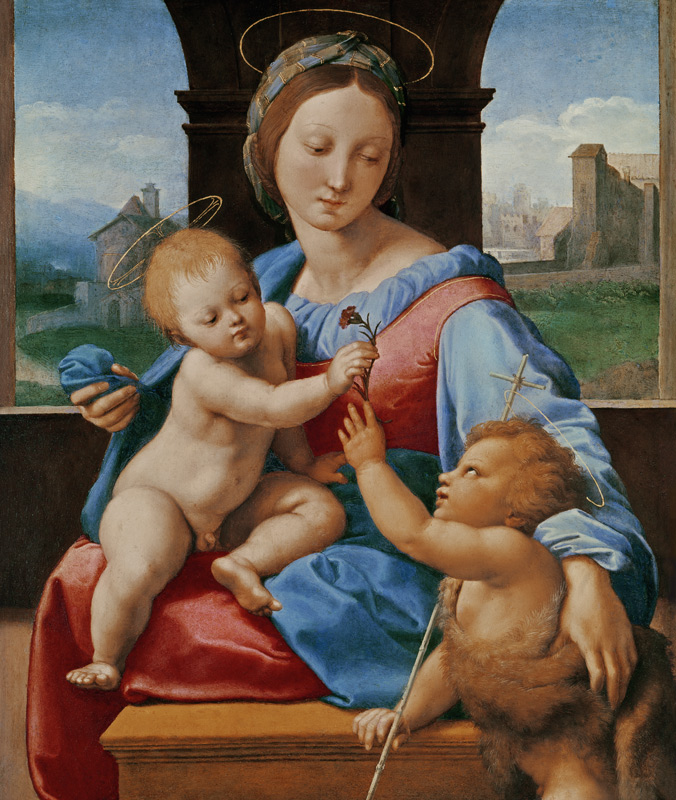 The Aldobrandini Madonna or The Garvagh Madonna (oil on panel), c.1509-10 de Raffaello Sanzio