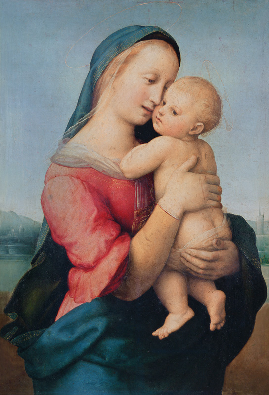 Raffael, Tempi Madonna / Paint./c.1507 de Raffaello Sanzio