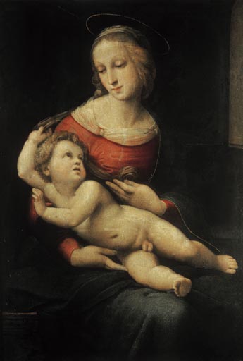 Maria mit dem Kind de Raffaello Sanzio