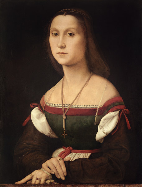 Portrait of a Woman (La Muta) de Raffaello Sanzio