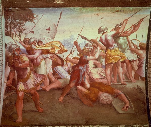 Raphael / David and Goliath / c.1515 de Raffaello Sanzio