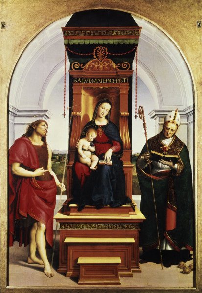 Raphael / Madonna Ansidei / c.1503 de Raffaello Sanzio