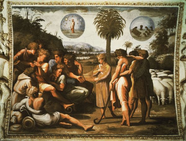 Raphael /Joseph tells his dream /c.1515 de Raffaello Sanzio