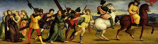 The Procession to Calvary, c.1504-05 de Raffaello Sanzio
