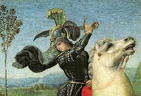 St. George Struggling with the Dragon, c.1503-05 (detail of 15971)