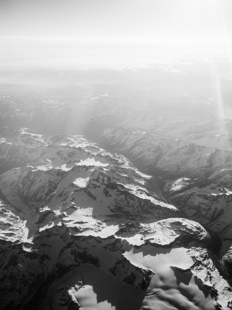 Alps in Black and White de Raisa Zwart
