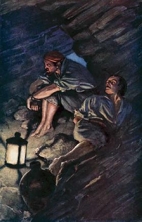 Illustration for Robinson Crusoe by Daniel Defoe