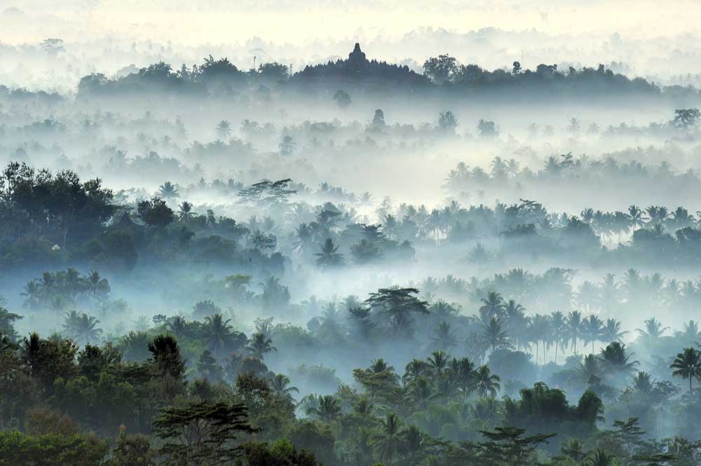 Misty Borobudur de Ramdani
