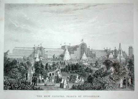 The New Crystal Palace at Sydenham, engraved by Lacey de Read