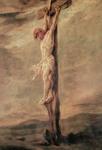 Christ on the Cross de Rembrandt van Rijn