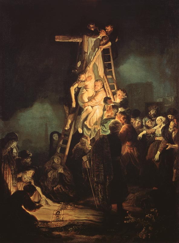 Rembrandt / Deposition from the Cross de Rembrandt van Rijn