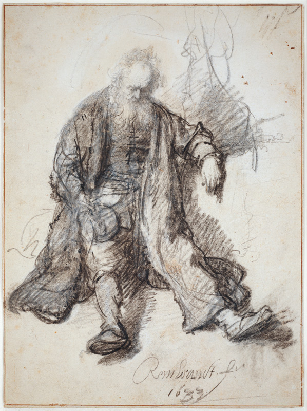 Der trunkene Lot de Rembrandt van Rijn