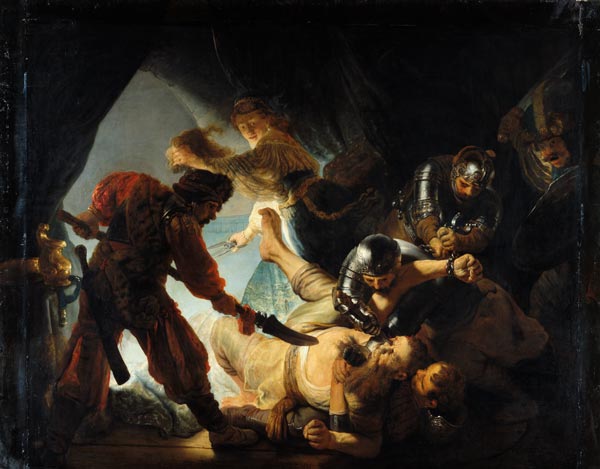 The dazzling Samsons (or: The triumph of the Dalil de Rembrandt van Rijn
