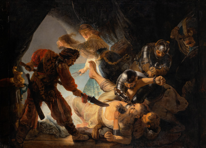 The Blinding of Samson de Rembrandt van Rijn