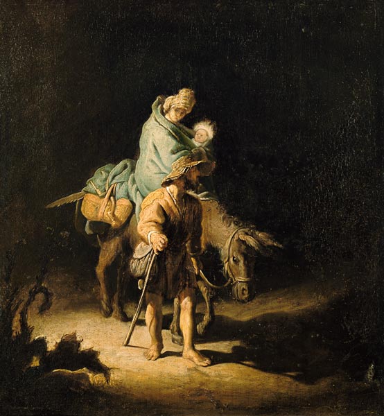Curse to Egypt de Rembrandt van Rijn