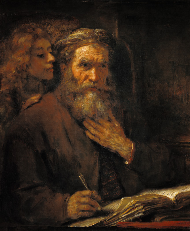 Matthew the Evangelist / Rembrandt de Rembrandt van Rijn