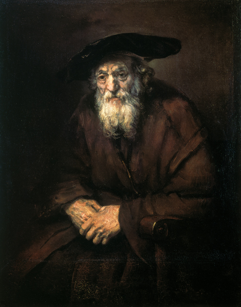 Portrait of an Old Jew de Rembrandt van Rijn