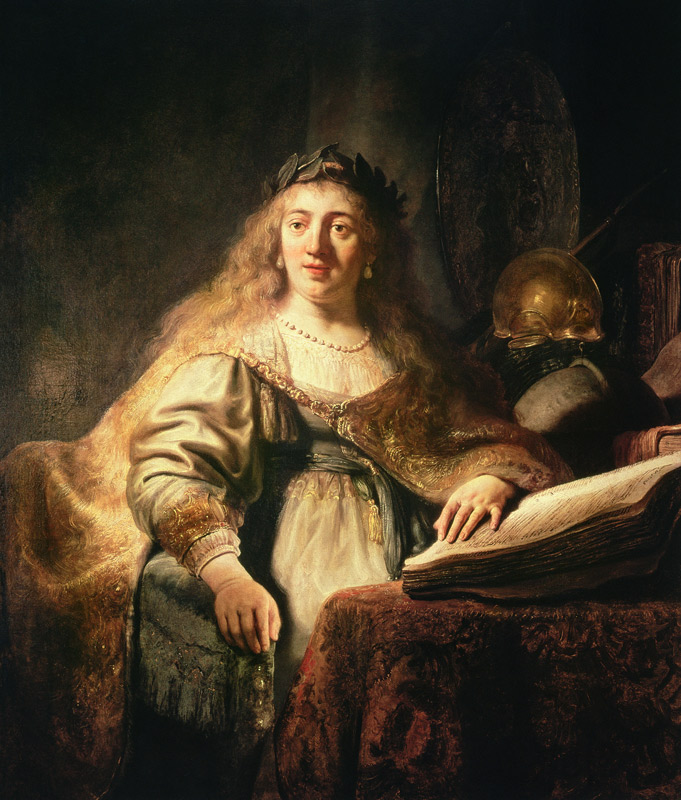 Saskia as Minerva de Rembrandt van Rijn