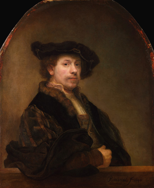 Rembrandt / Self-Portrait / London de Rembrandt van Rijn