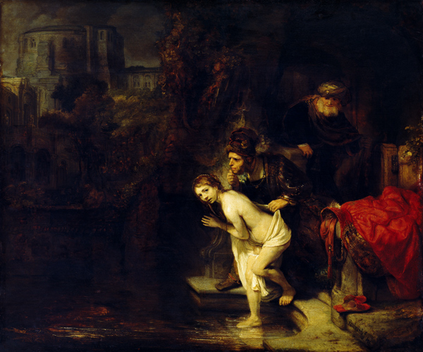 Susanna and the Elders de Rembrandt van Rijn