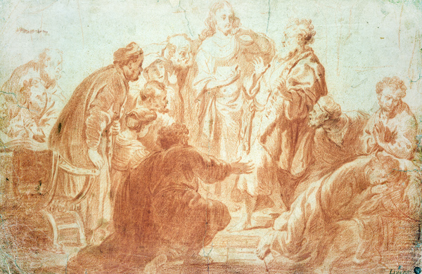 The Doubting Thomas de Rembrandt van Rijn