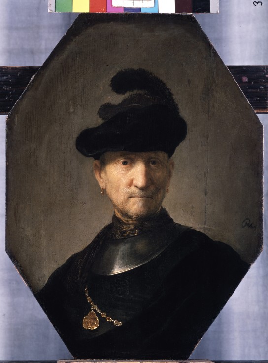 Portrait of an old warrior de Rembrandt van Rijn