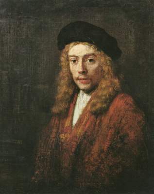 Portrait of a young man de Rembrandt van Rijn