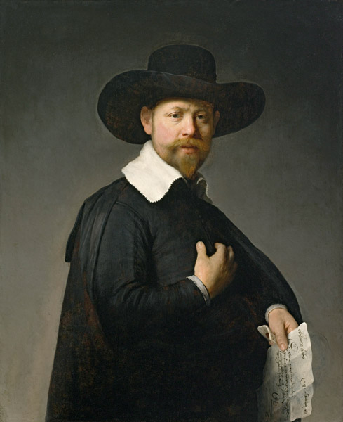 The merchant Martin Looten de Rembrandt van Rijn
