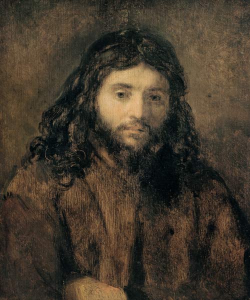 Rembrandt / Head of Christ de Rembrandt van Rijn