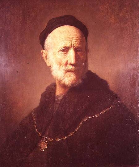 Portrait of Rembrandt's Father de Rembrandt van Rijn