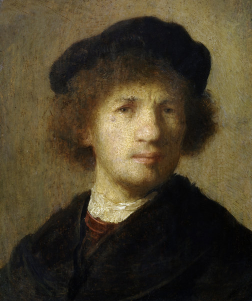 Rembrandt / Self-portrait / c. 1630 de Rembrandt van Rijn